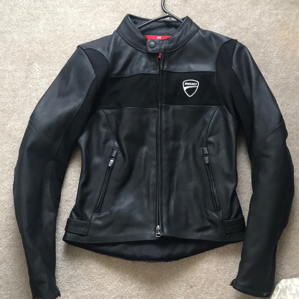 Leather Ducati Riding Jacket